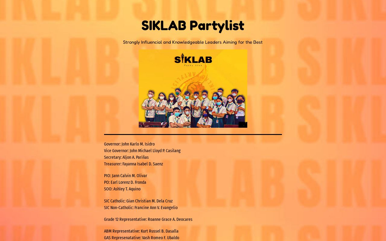 Siklab Partylist